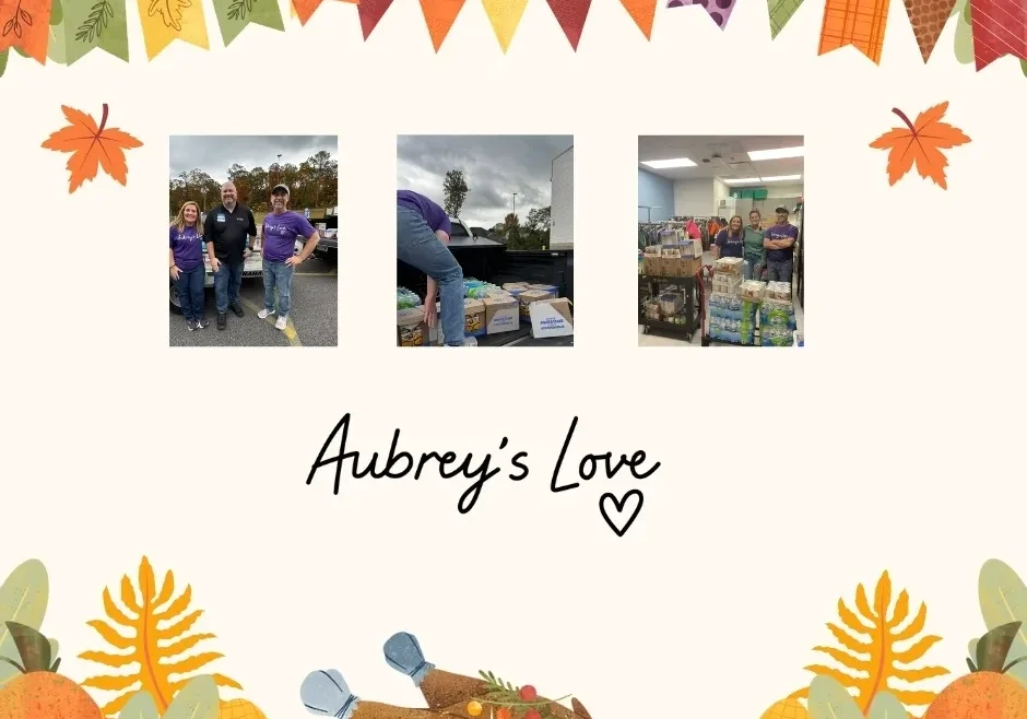 Community food drive event